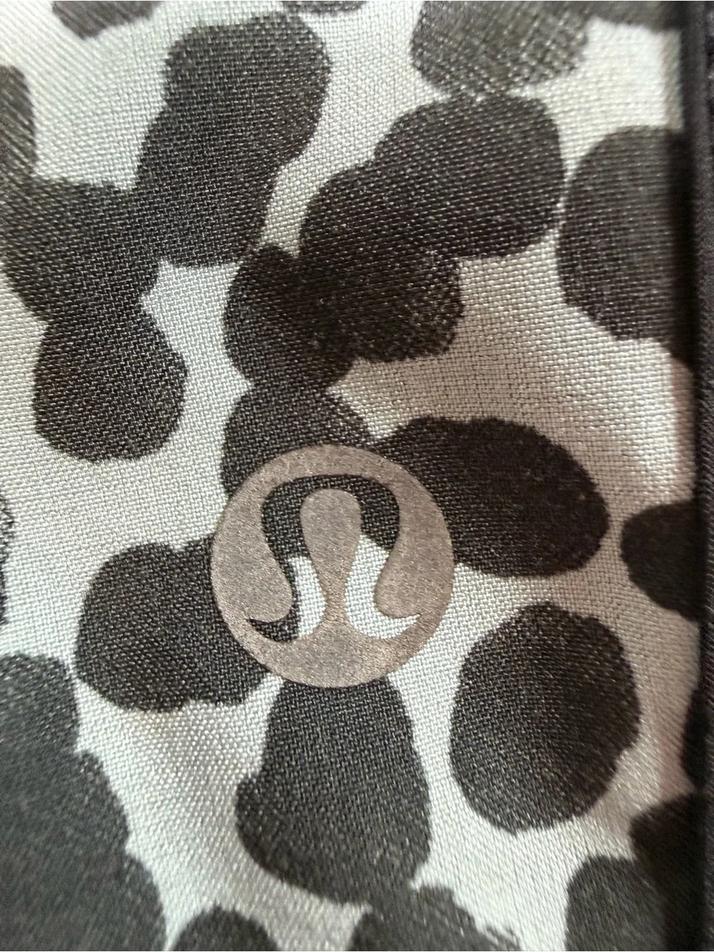 Lululemon Hotty Hot 4” Shorts Size 4 Blue Leopard